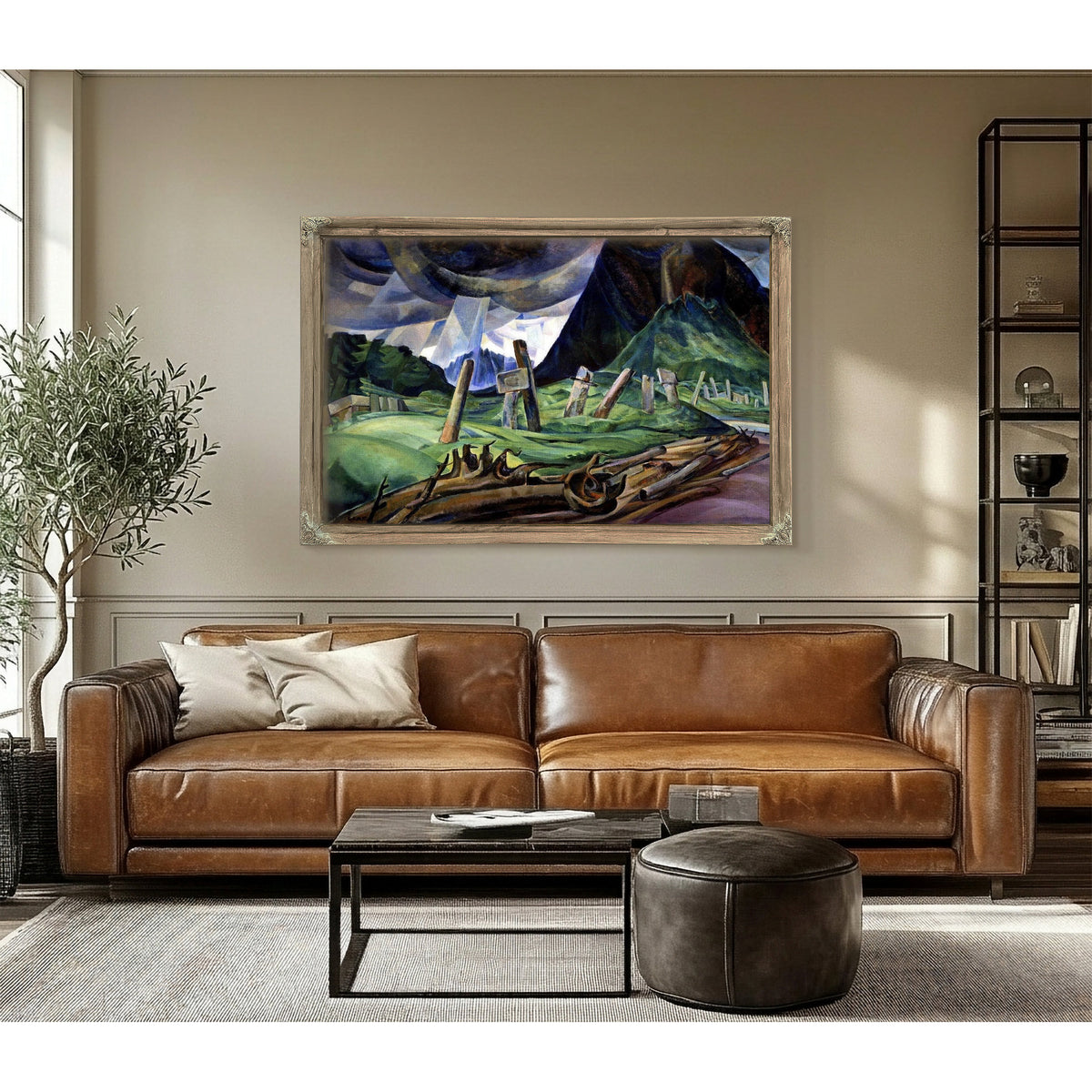 Vanquished Painting Emily Carr Canvas Art