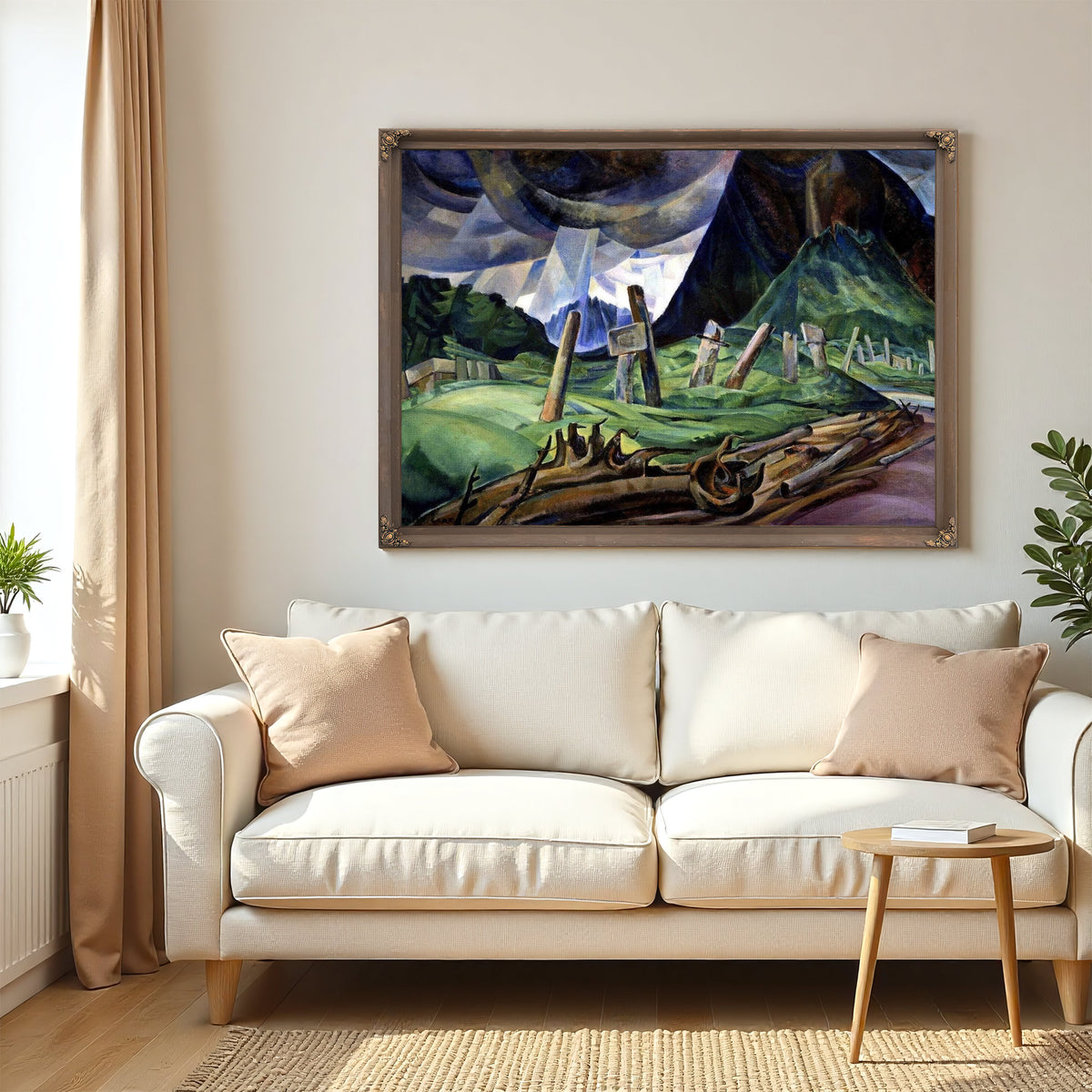 Vanquished Painting Emily Carr Canvas Art