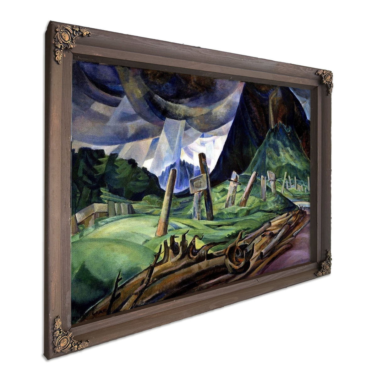Vanquished Painting Emily Carr Canvas Art