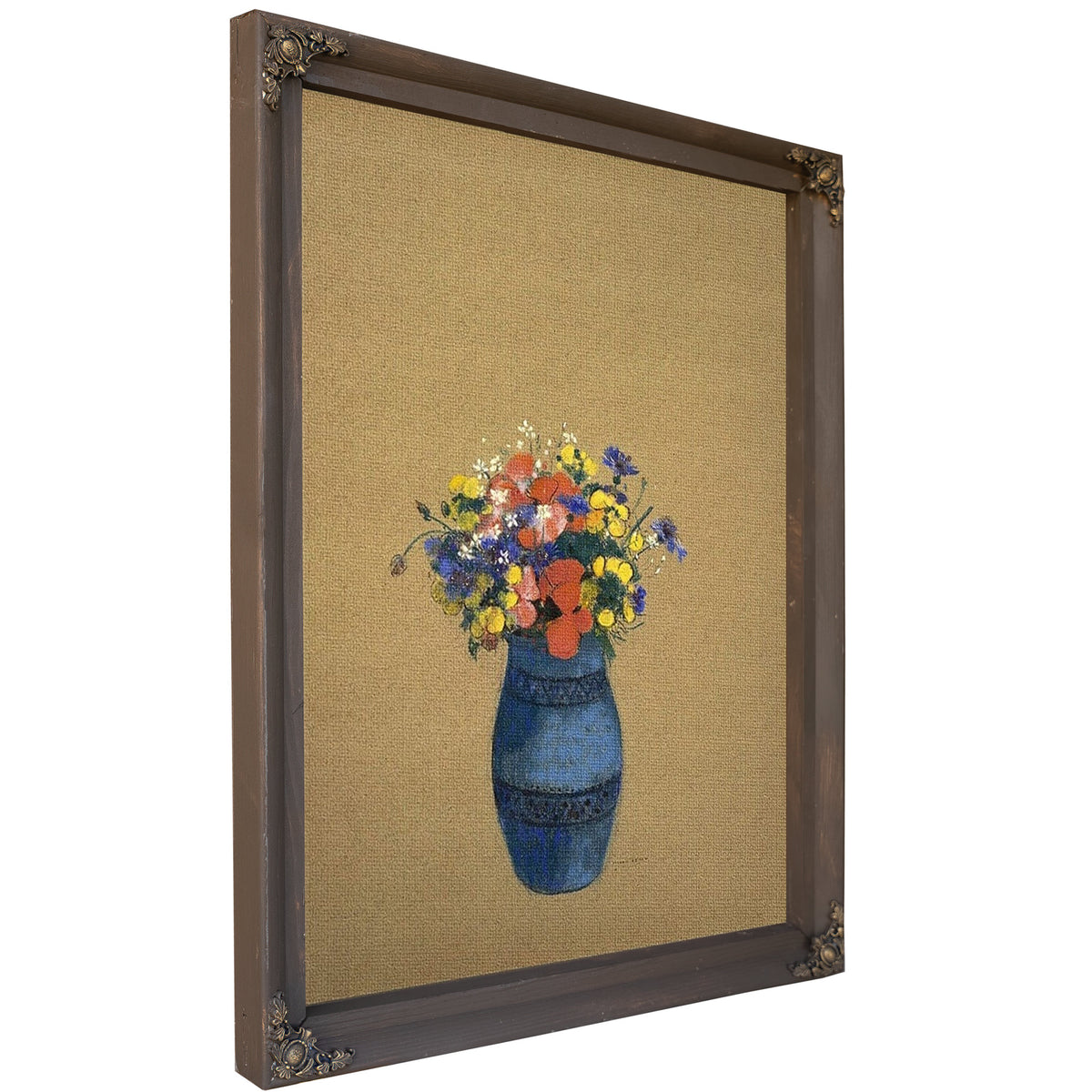 Vase Of Flowers By Odilon Redon