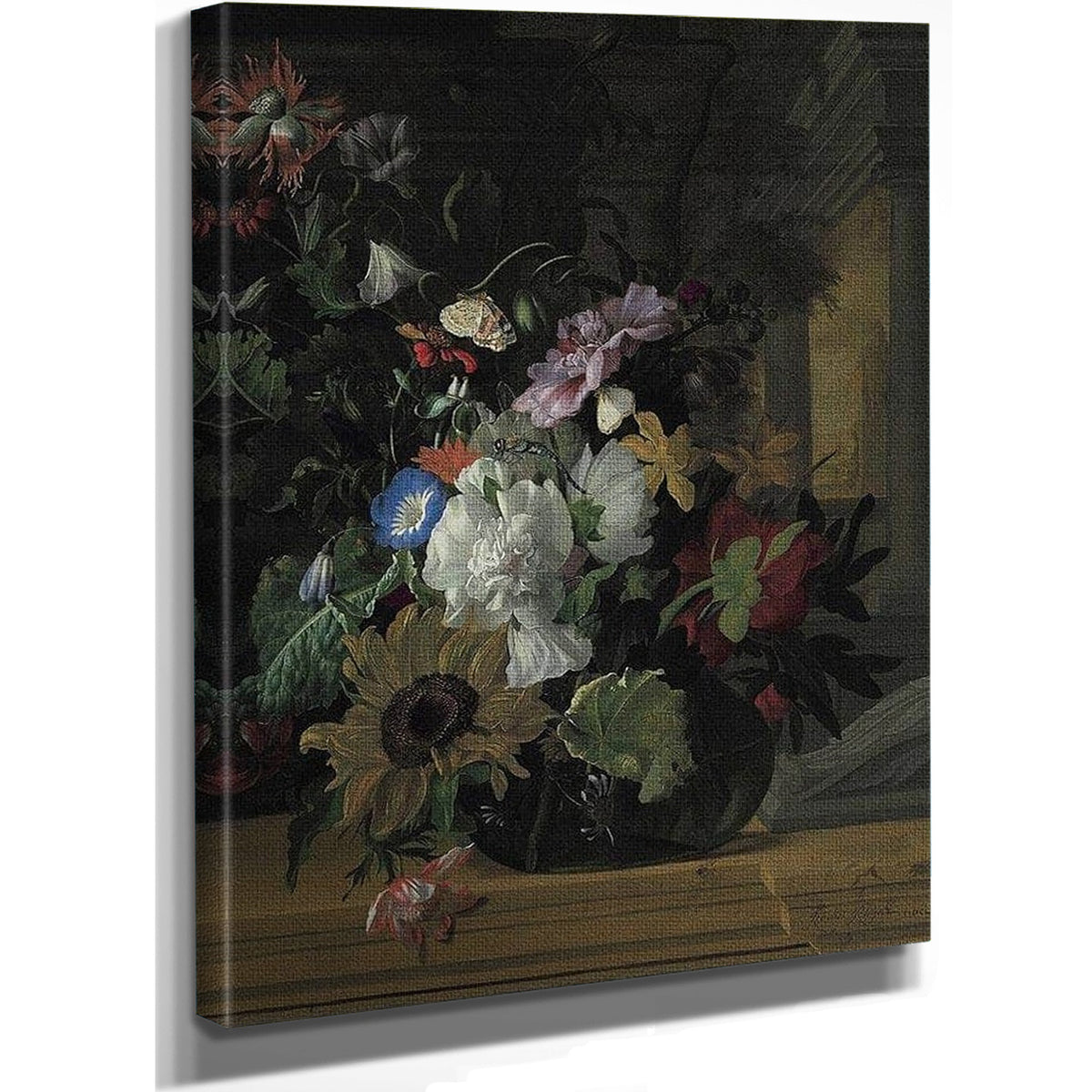 Vase Of Flowers By Rachel Ruysch