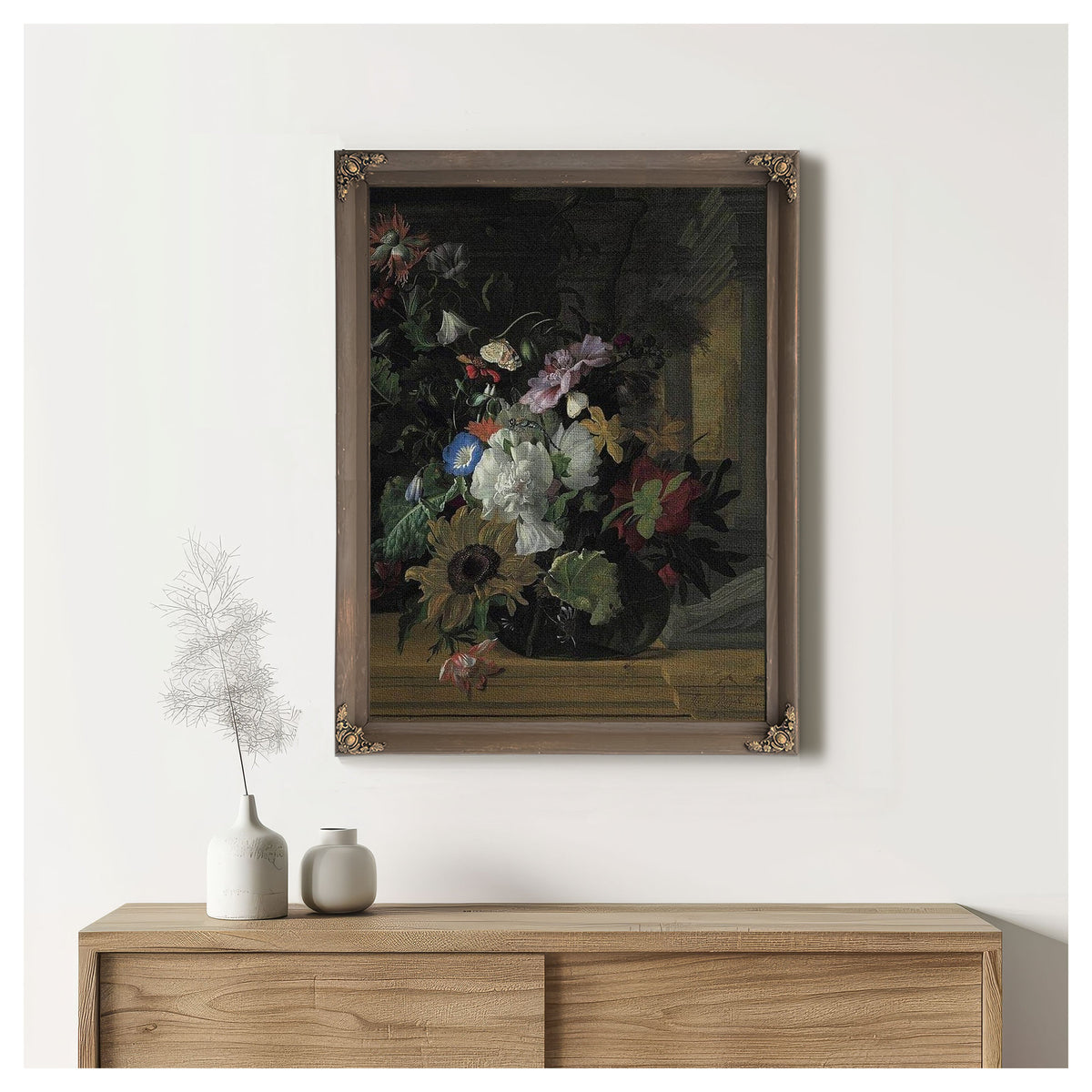 Vase Of Flowers By Rachel Ruysch