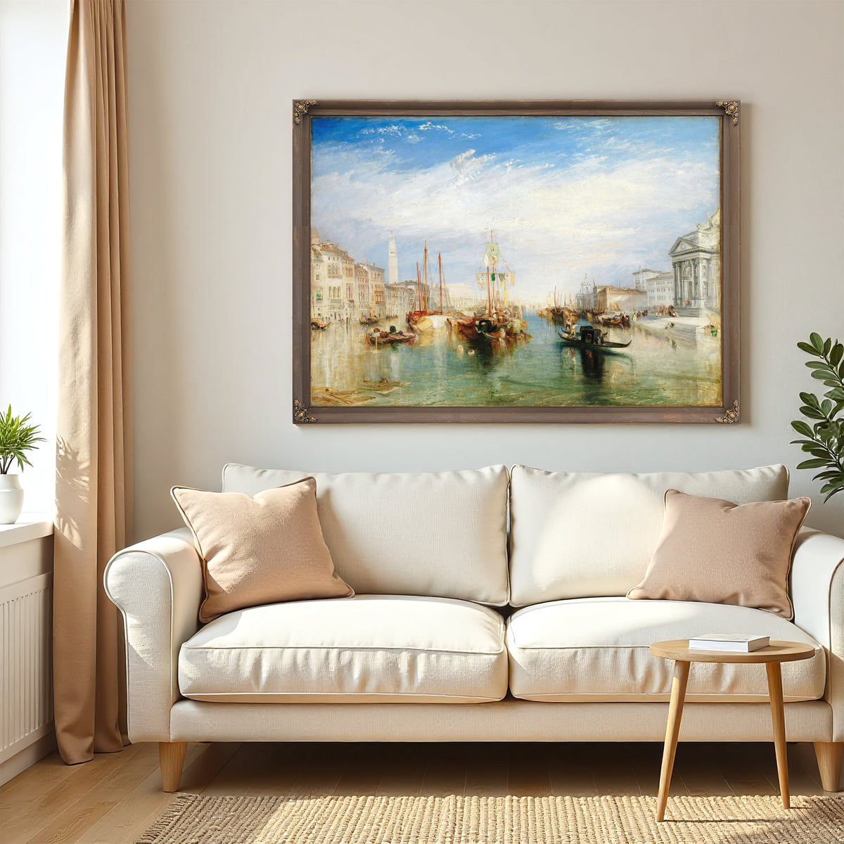 Venice From The Porch Of Madonna Della Salute by Joseph Mallord William Turner