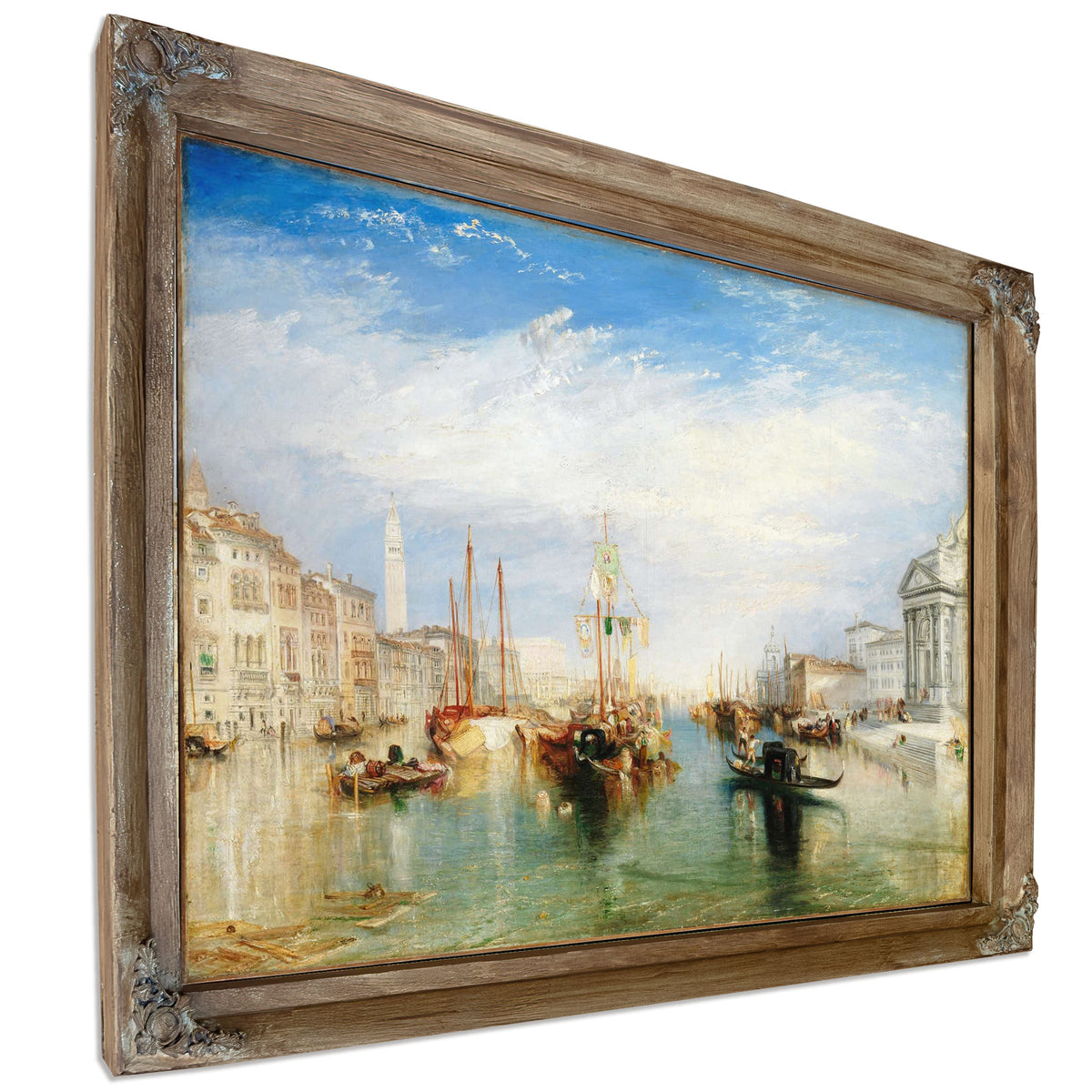 Venice From The Porch Of Madonna Della Salute by Joseph Mallord William Turner