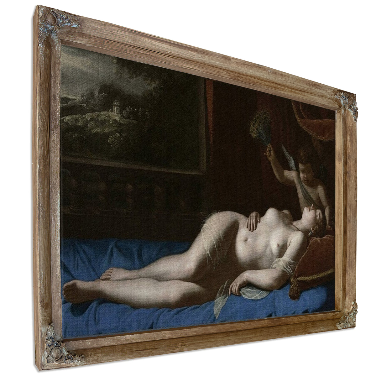 Venus And Cupid 1630 By Artemisia Gentileschi