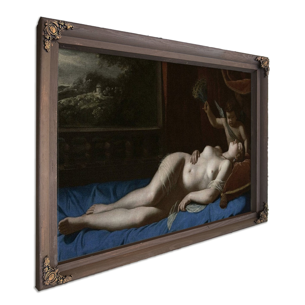 Venus And Cupid 1630 By Artemisia Gentileschi