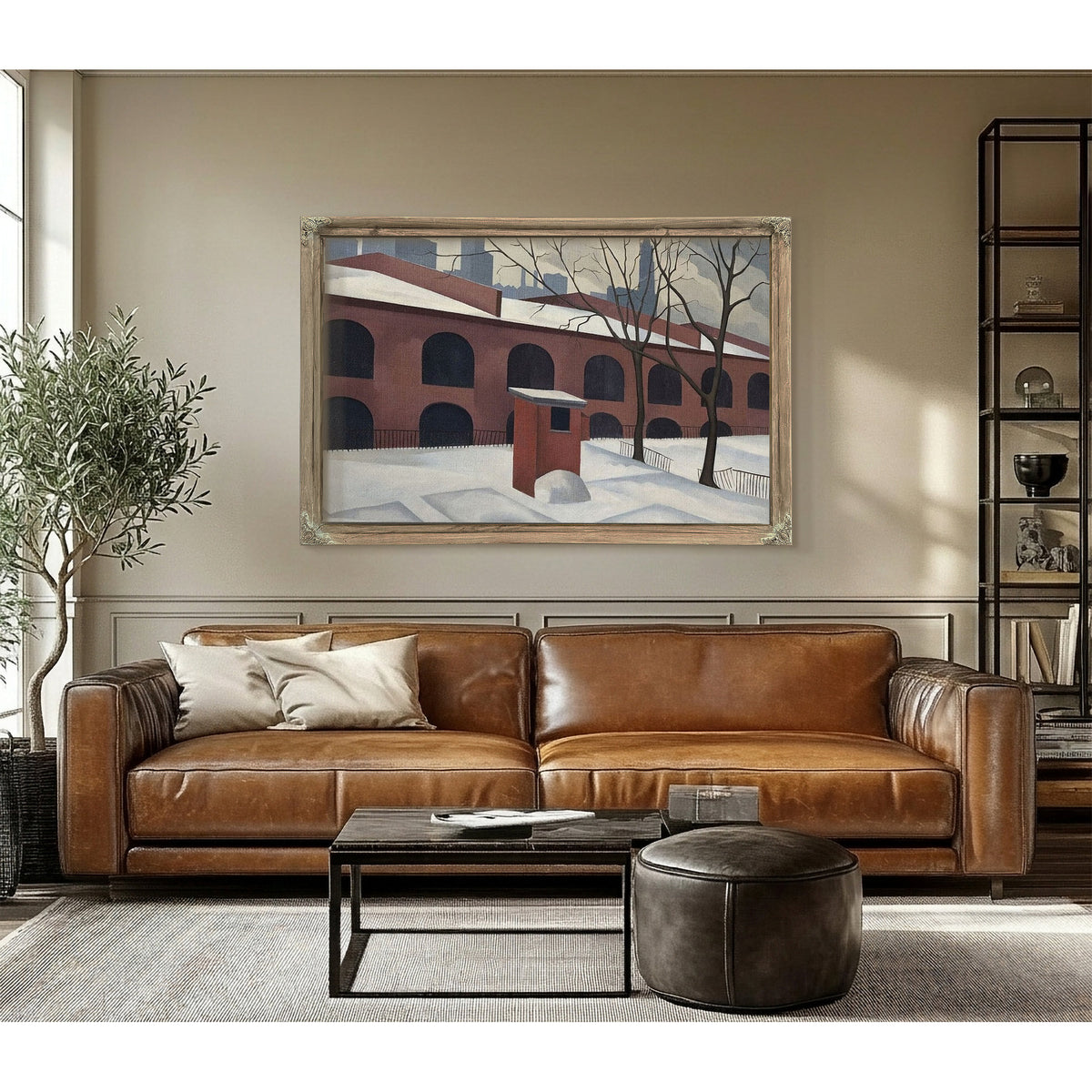 View From Brooklyn By George Ault