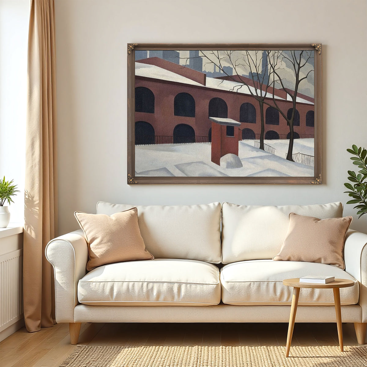 View From Brooklyn By George Ault