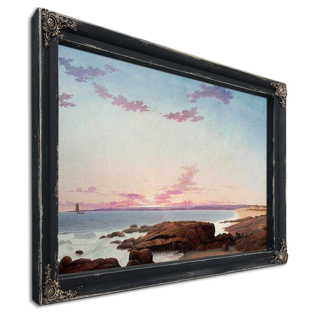 View Of Coffin's Beach By Henry Fitz Lane
