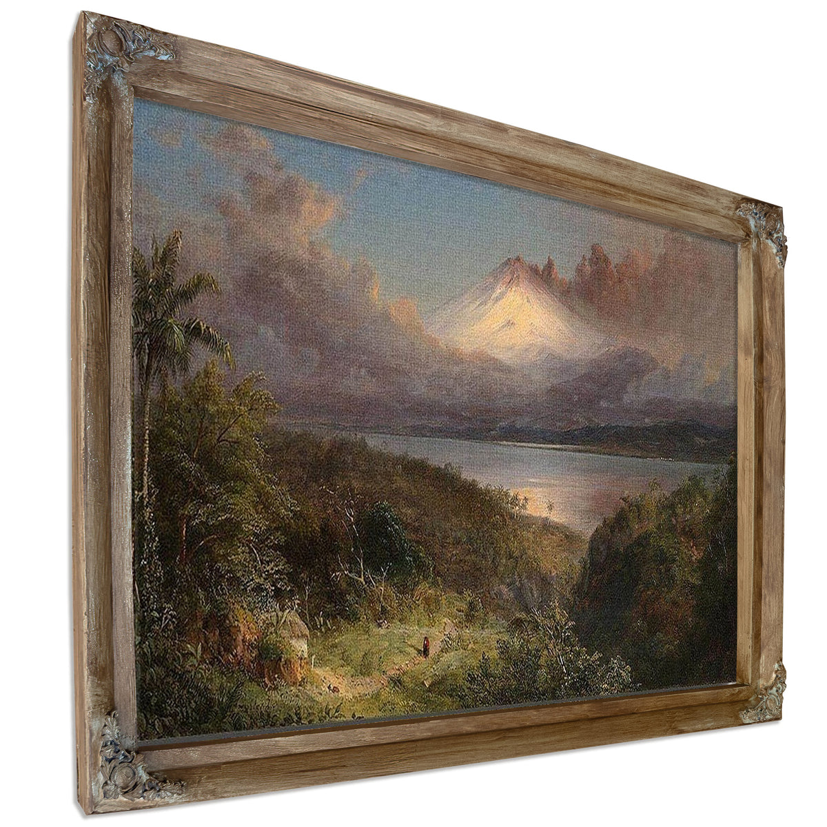 View Of Cotopaxi By Frederic Edwin Church