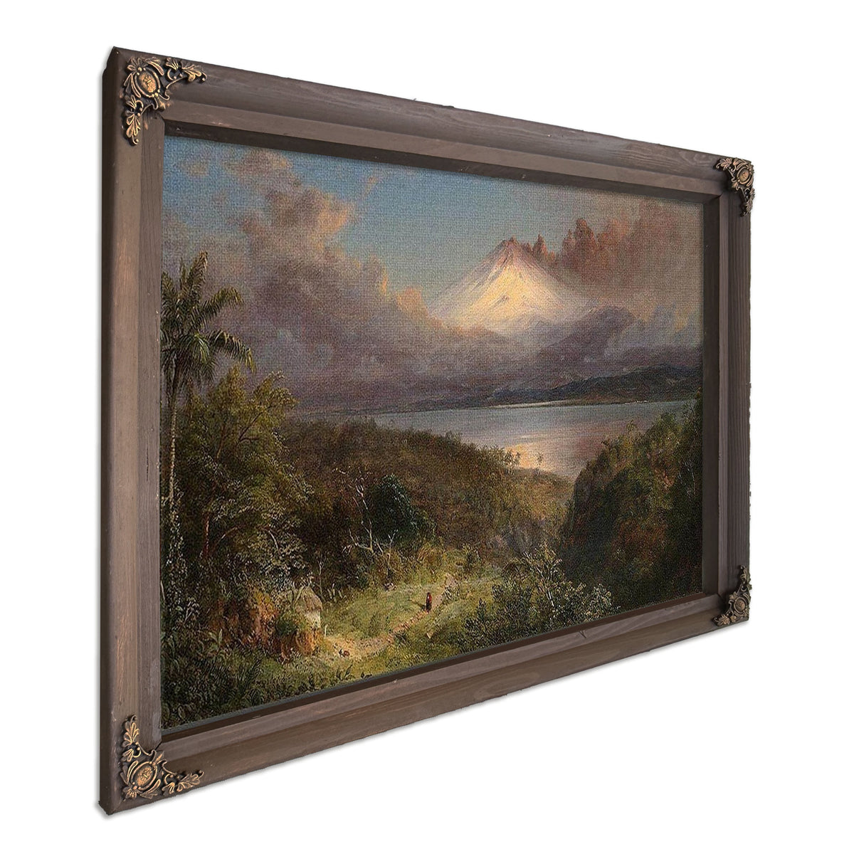 View Of Cotopaxi By Frederic Edwin Church