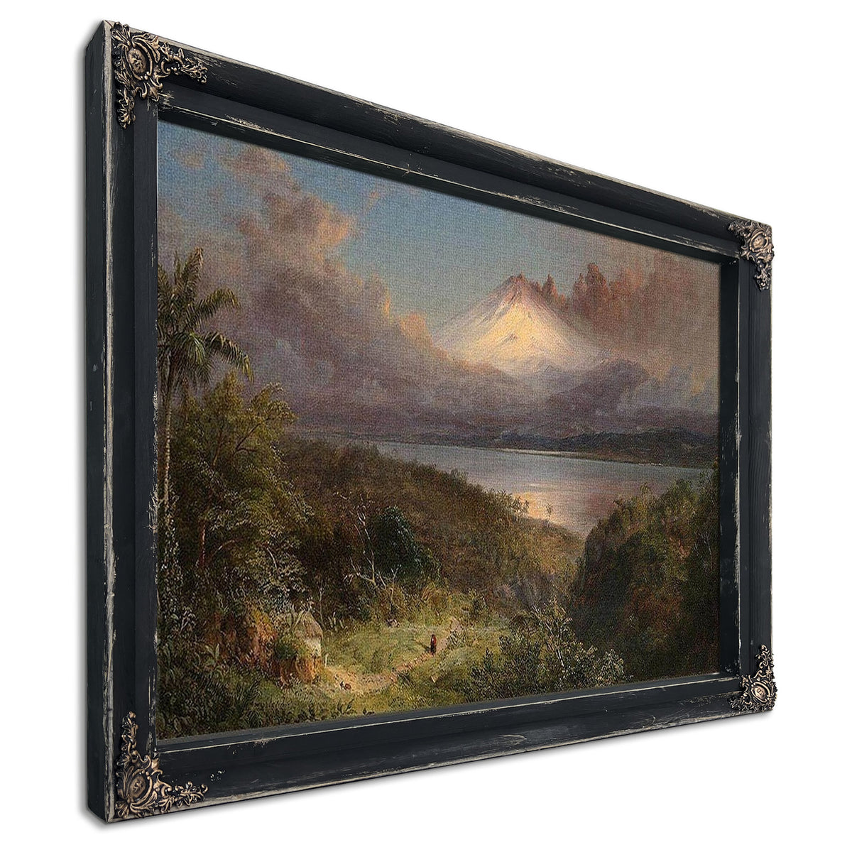 View Of Cotopaxi By Frederic Edwin Church