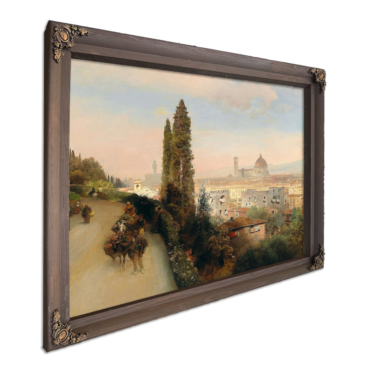 View Of Florence by Oswald Achenbach