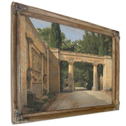 View Of The Garden Of The Villa Borghese In Rome by Christoffer Wilhelm Eckersberg