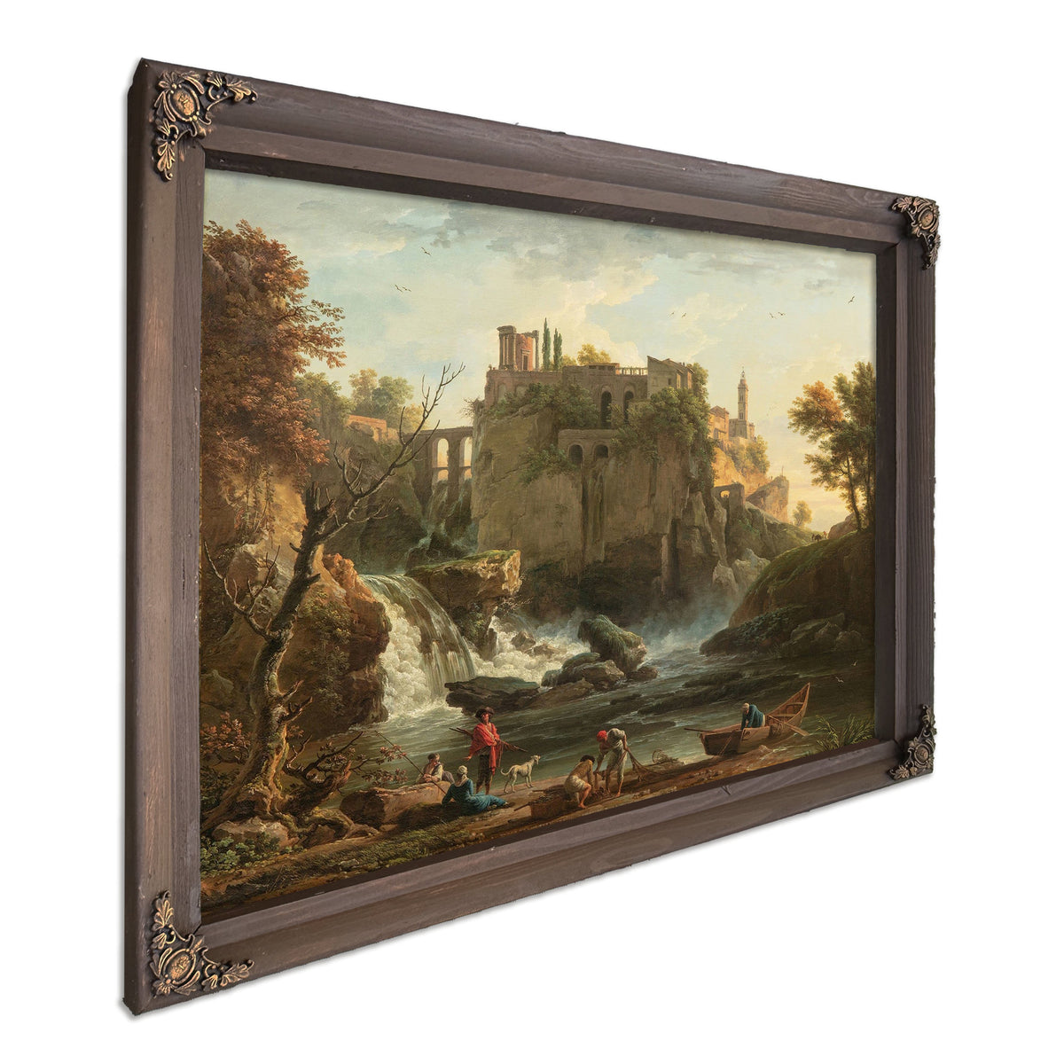 View Of Tivoli by Claude Joseph Vernet