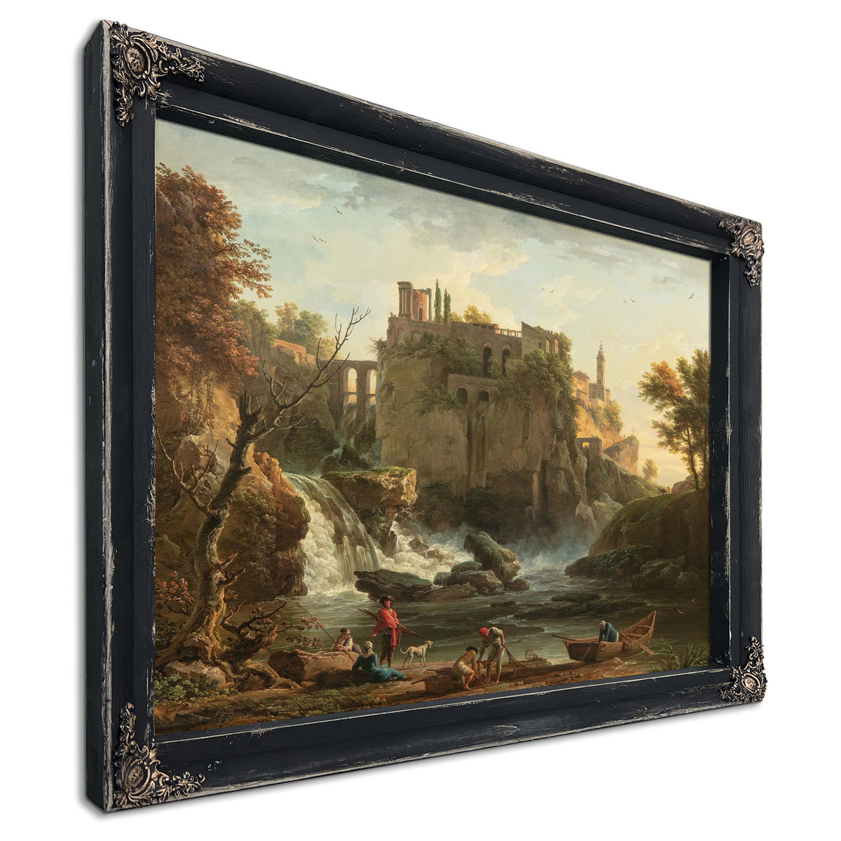 View Of Tivoli by Claude Joseph Vernet