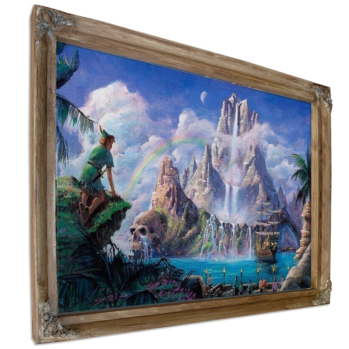 View To Neverland Mountain Neverland Theme Park 1999 By Charles Ryan
