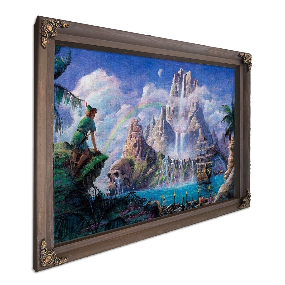 View To Neverland Mountain Neverland Theme Park 1999 By Charles Ryan