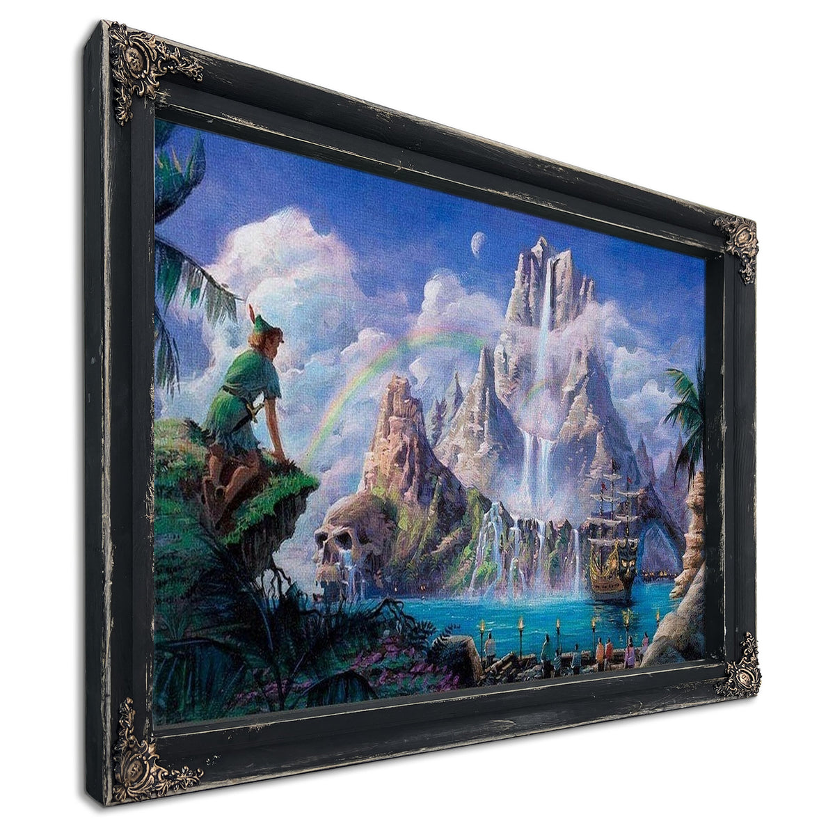 View To Neverland Mountain Neverland Theme Park 1999 By Charles Ryan