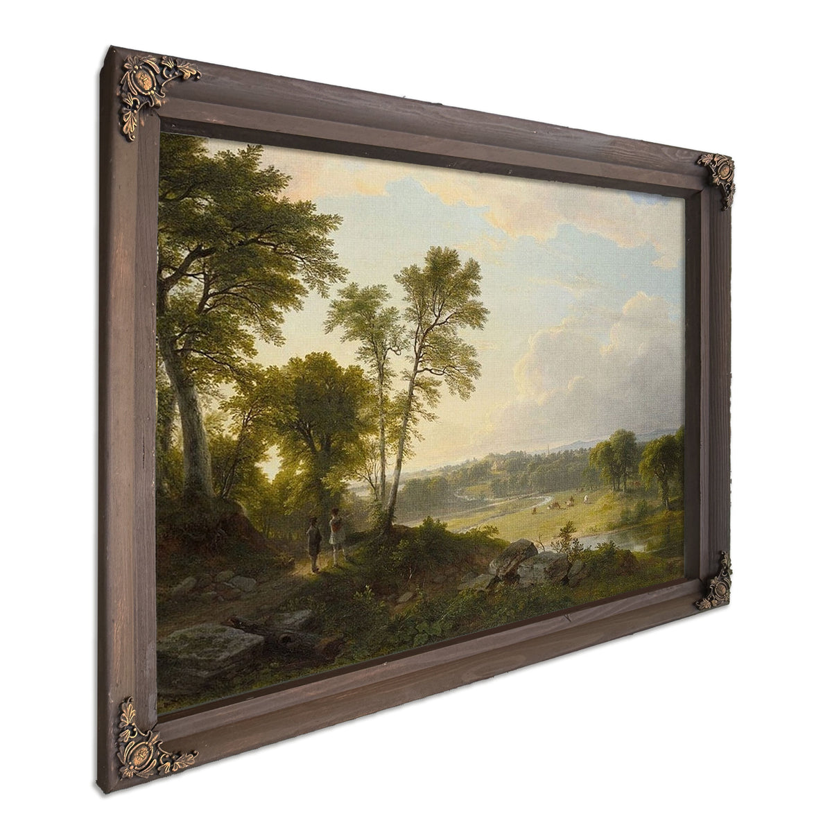 View Toward The Hudson Valley By Asher Brown Durand