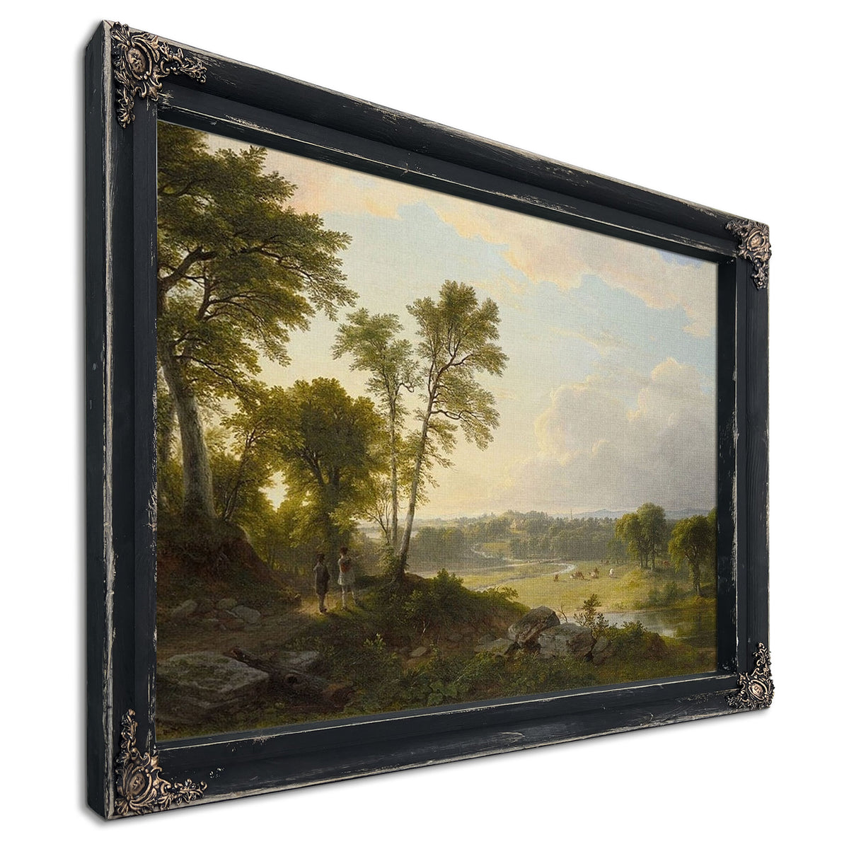 View Toward The Hudson Valley By Asher Brown Durand