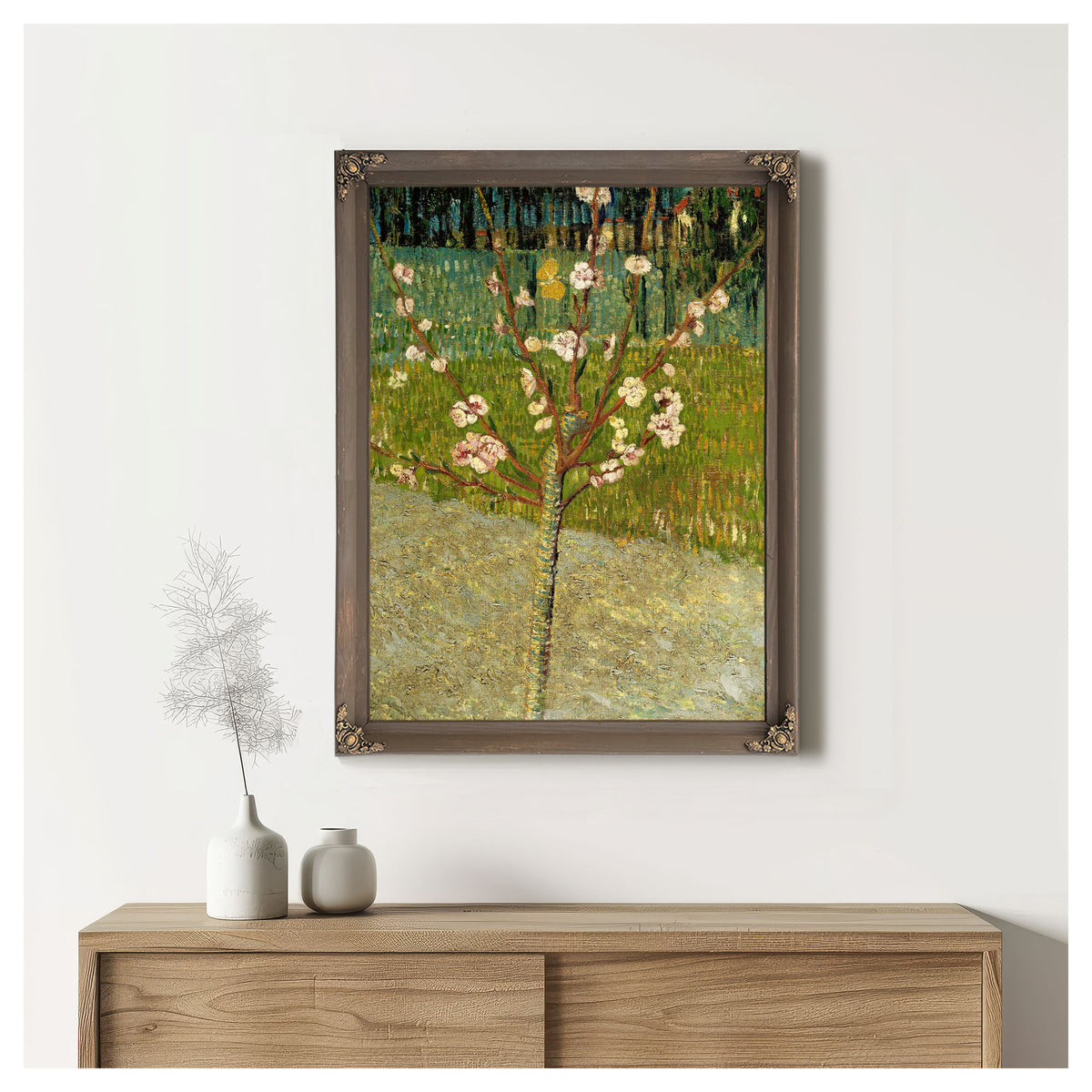 Almond Tree Blossom By Vincent van Gogh