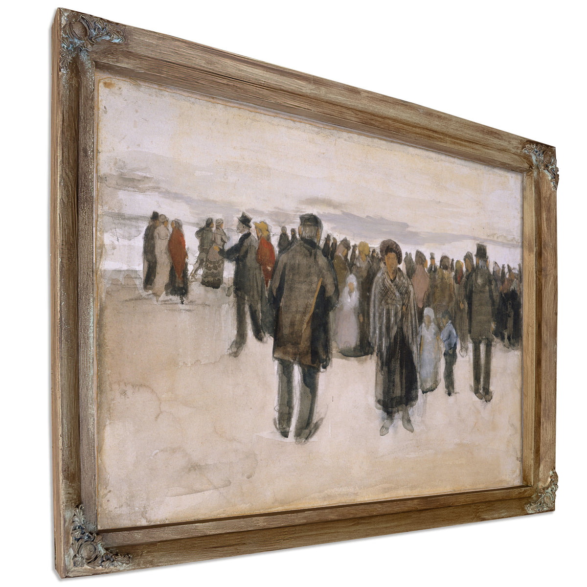 Beach Scheveningen 1882 By Vincent van Gogh