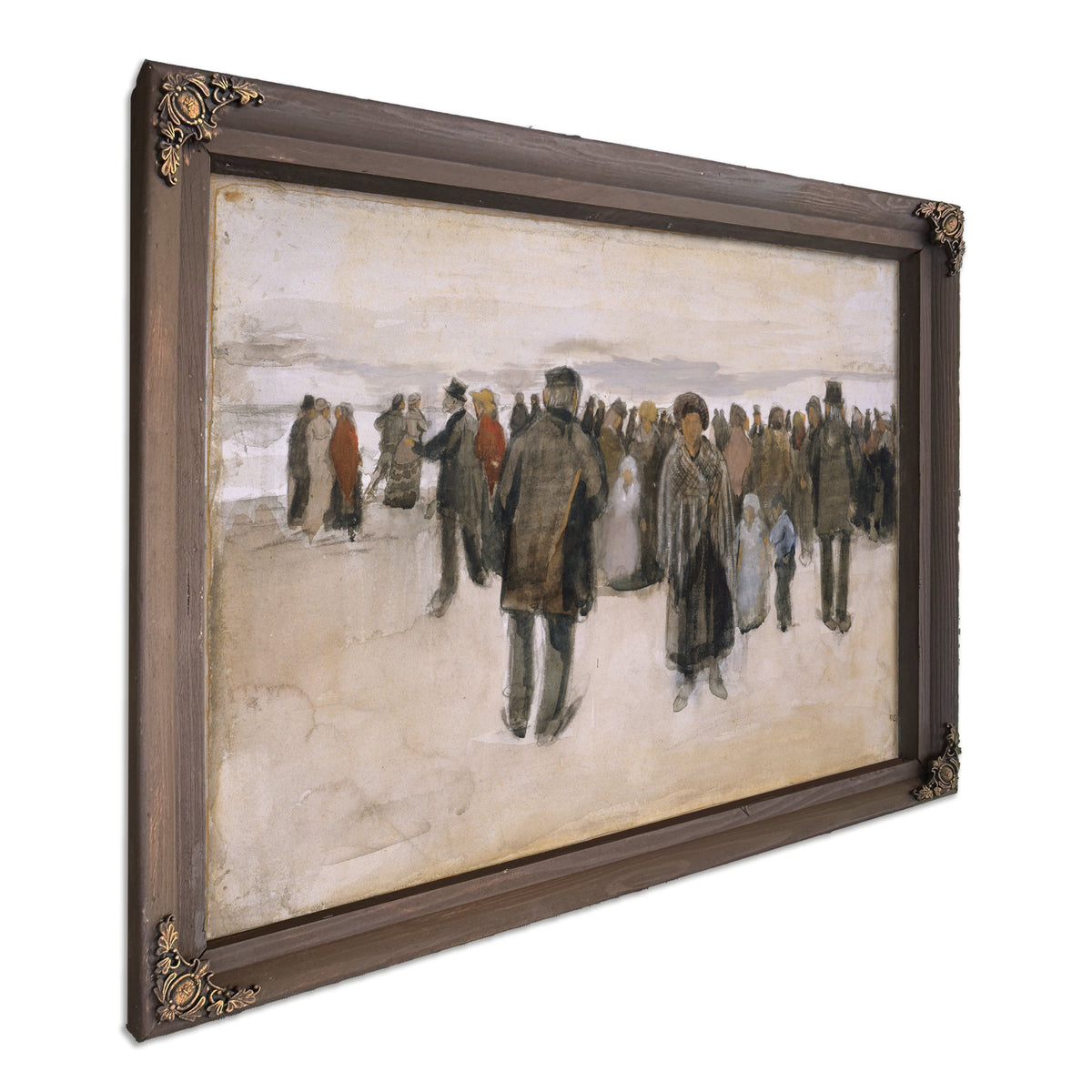 Beach Scheveningen 1882 By Vincent van Gogh