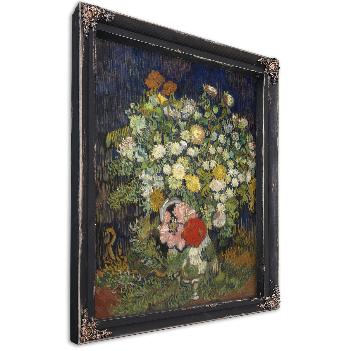 Bouquet Flowers a Vase 1890 By Vincent van Gogh