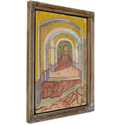 Corridor the Asylum 1889 By Vincent van Gogh