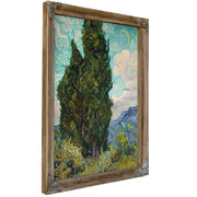 Cypresses 1889 By Vincent van Gogh