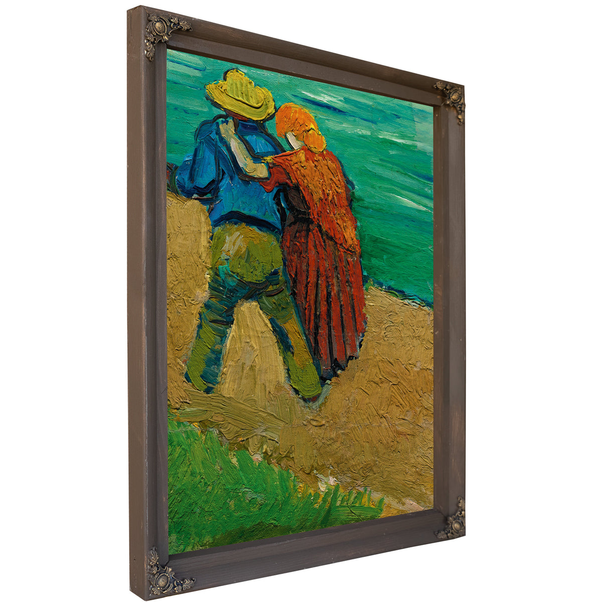 Eglogue En Provence Un Couple By Vincent van Gogh