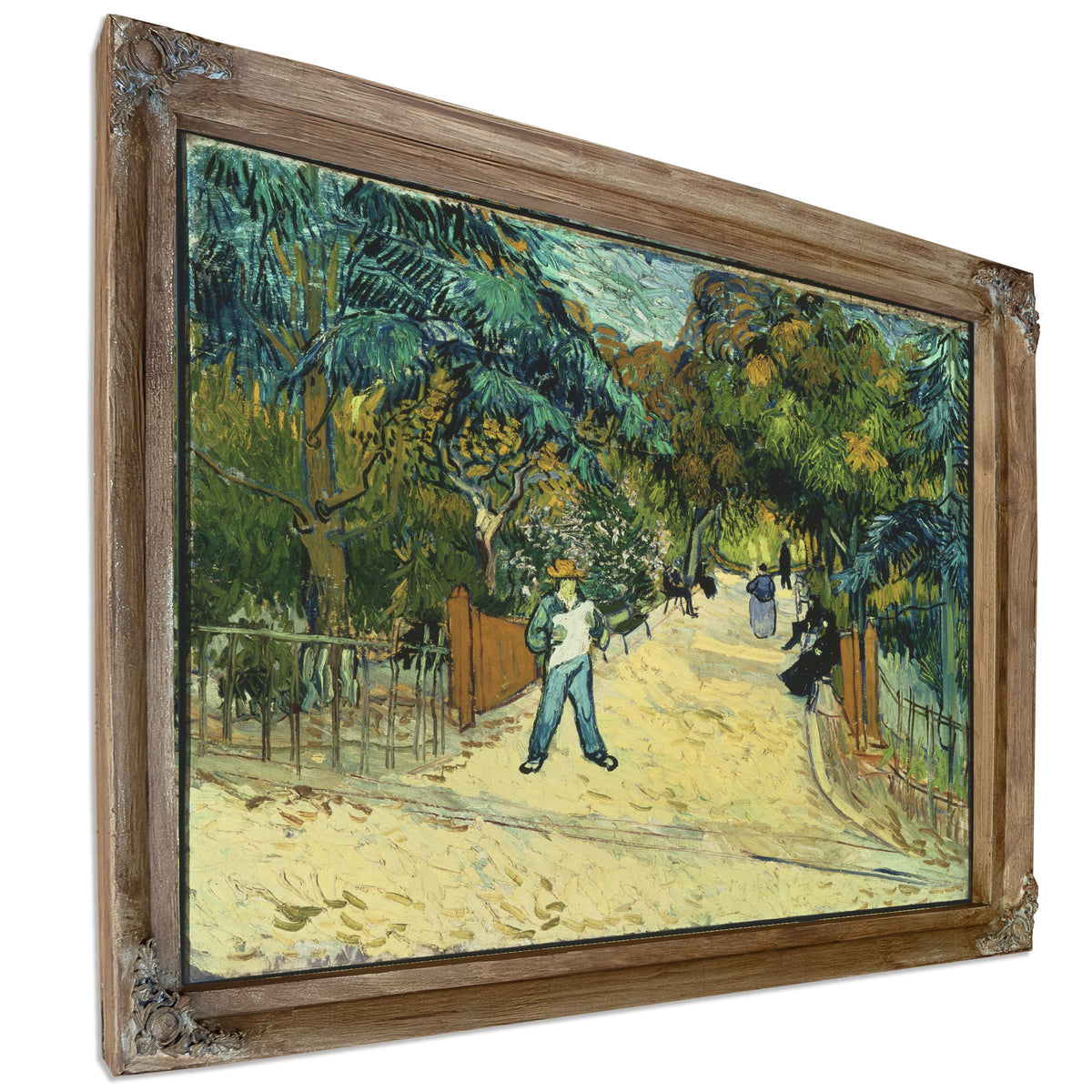 Entrance to Public Gardens Arle By Vincent van Gogh