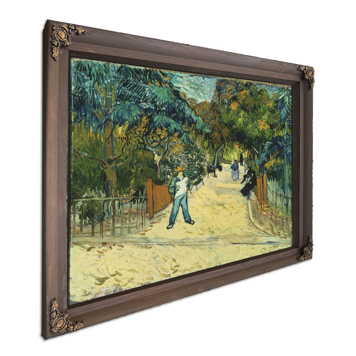 Entrance to Public Gardens Arle By Vincent van Gogh