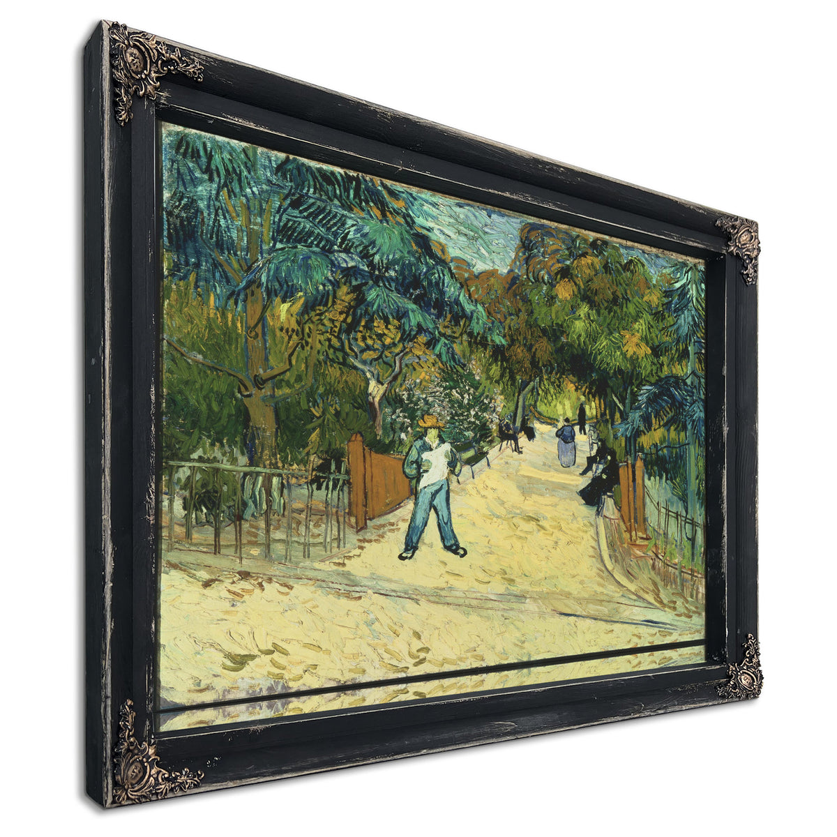 Entrance to Public Gardens Arle By Vincent van Gogh