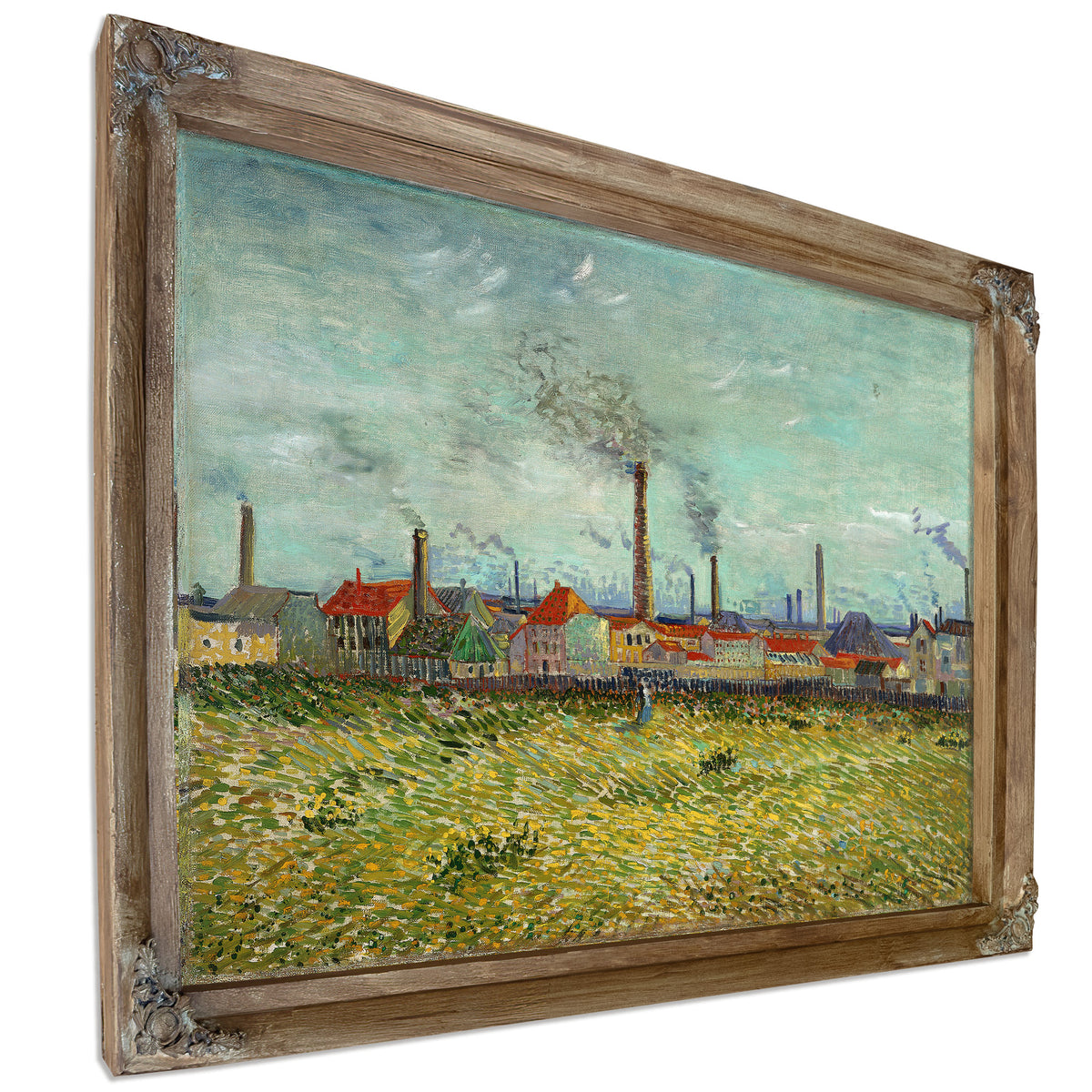 Factories Clichy 1887 By Vincent van Gogh