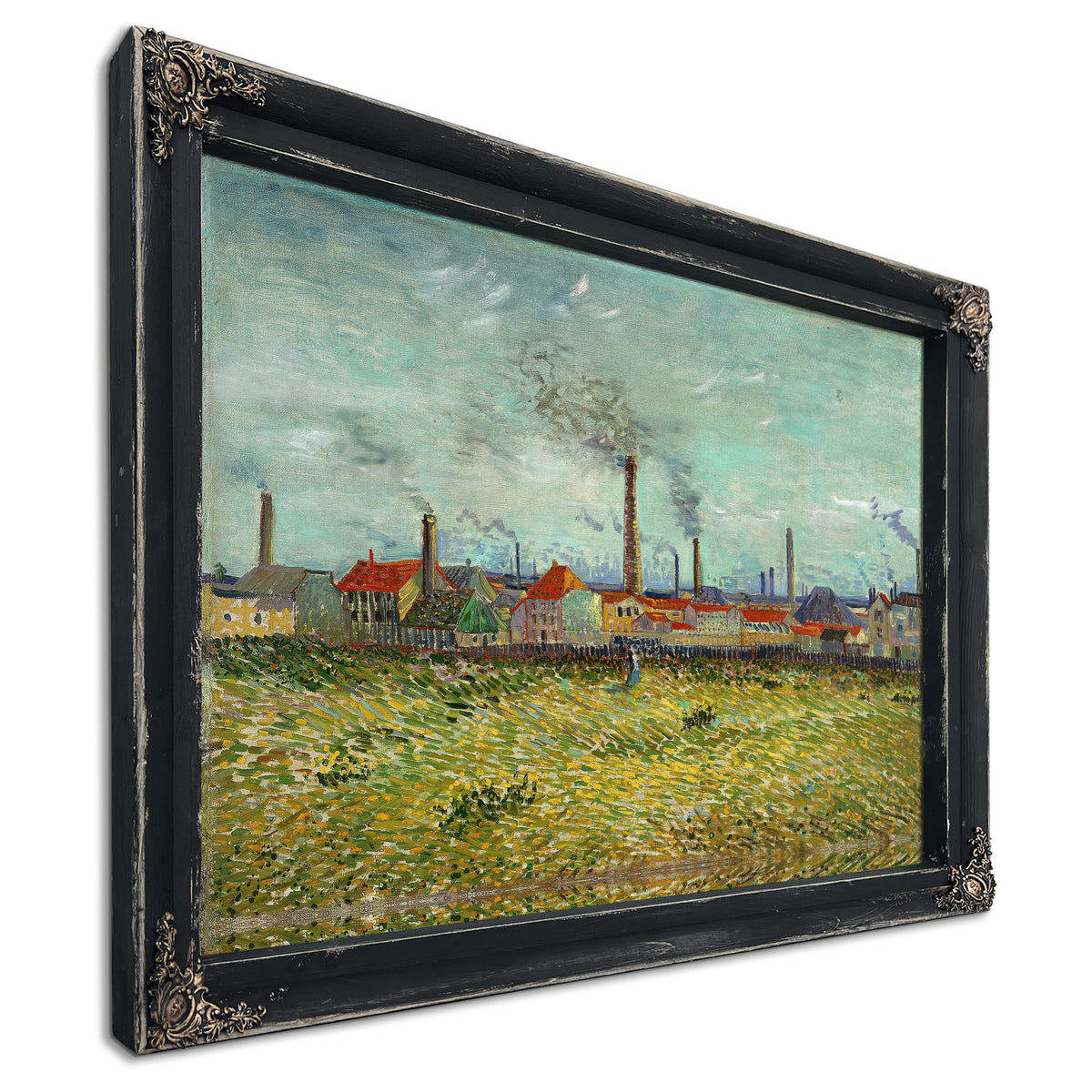 Factories Clichy 1887 By Vincent van Gogh