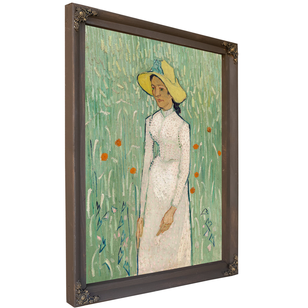 Girl White 1890 By Vincent van Gogh