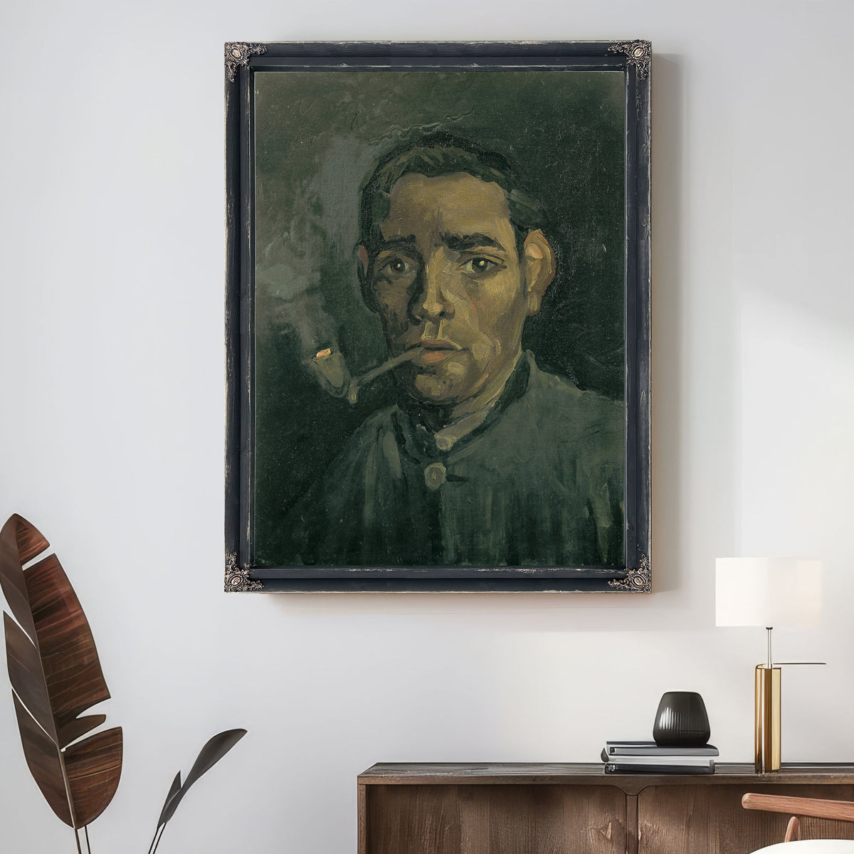 Head a Man By Vincent van Gogh