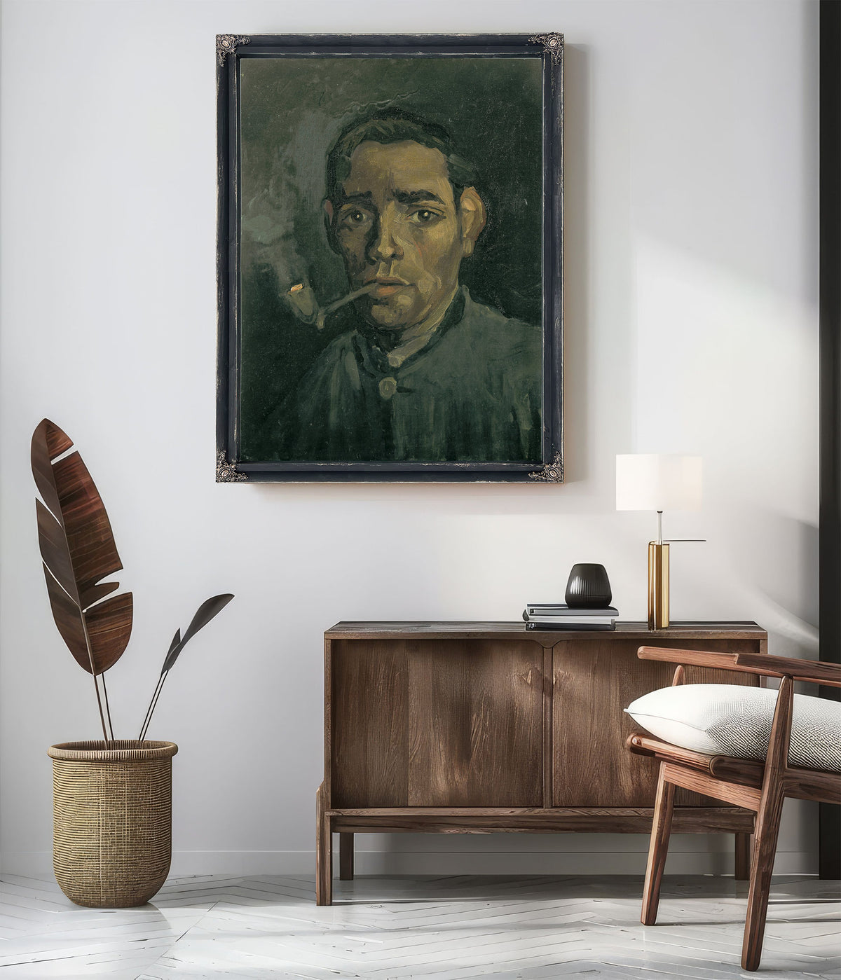 Head a Man By Vincent van Gogh
