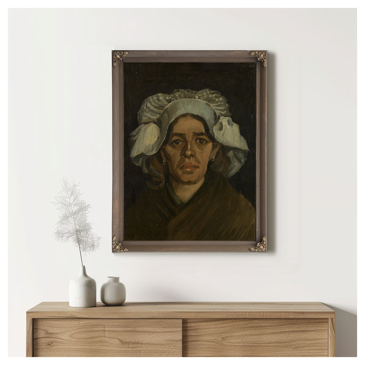 Head a Woman 3 By Vincent van Gogh