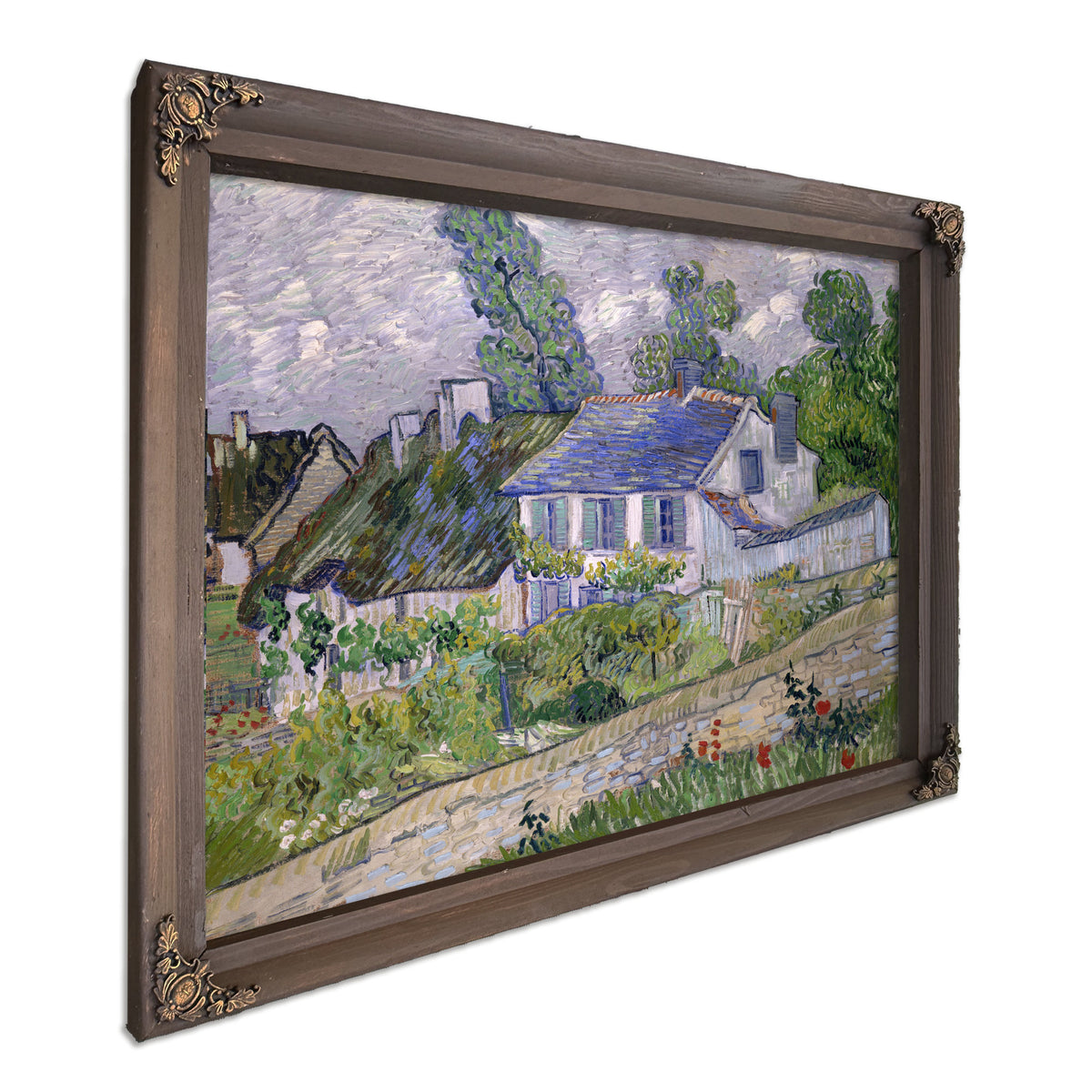 Houses Auvers By Vincent van Gogh