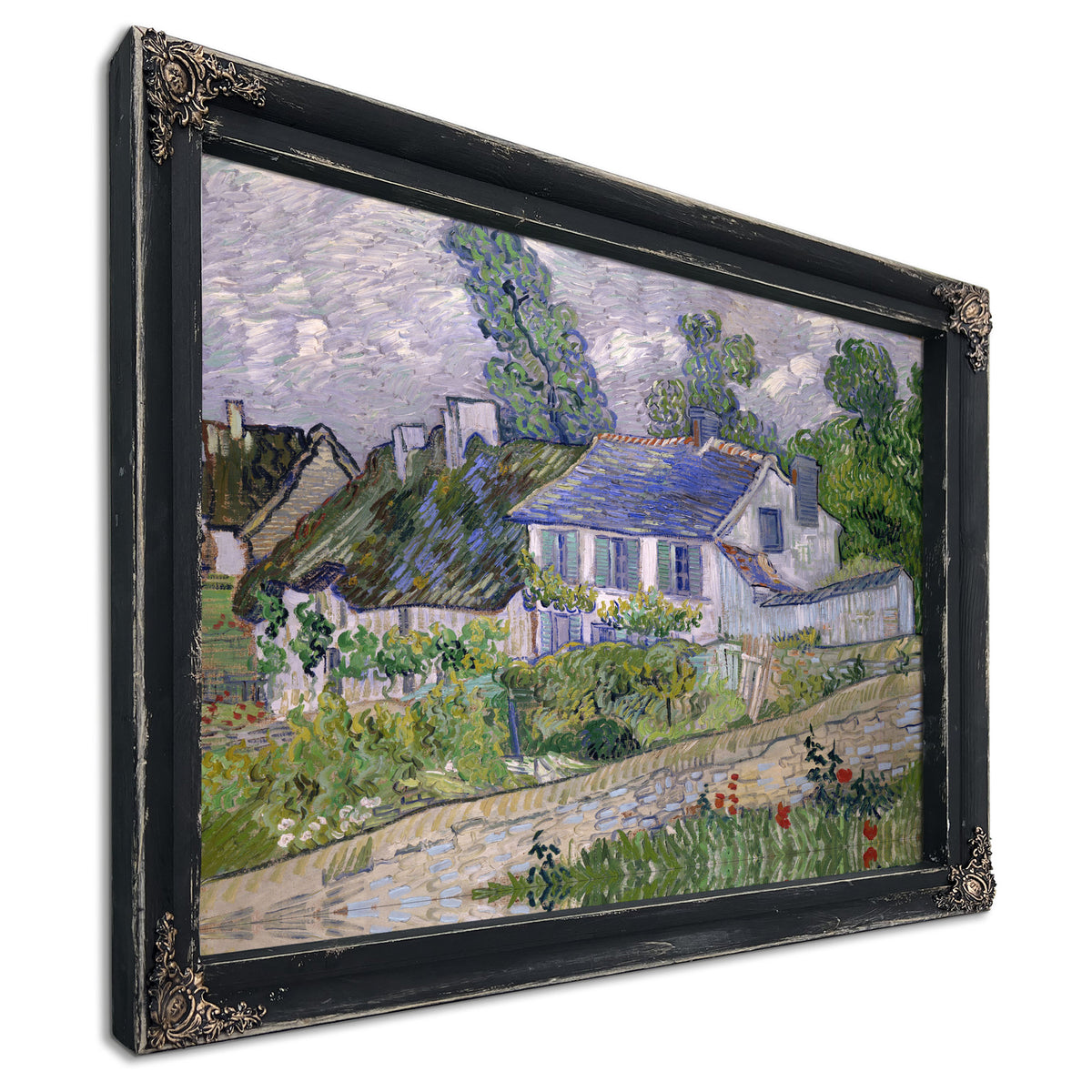 Houses Auvers By Vincent van Gogh