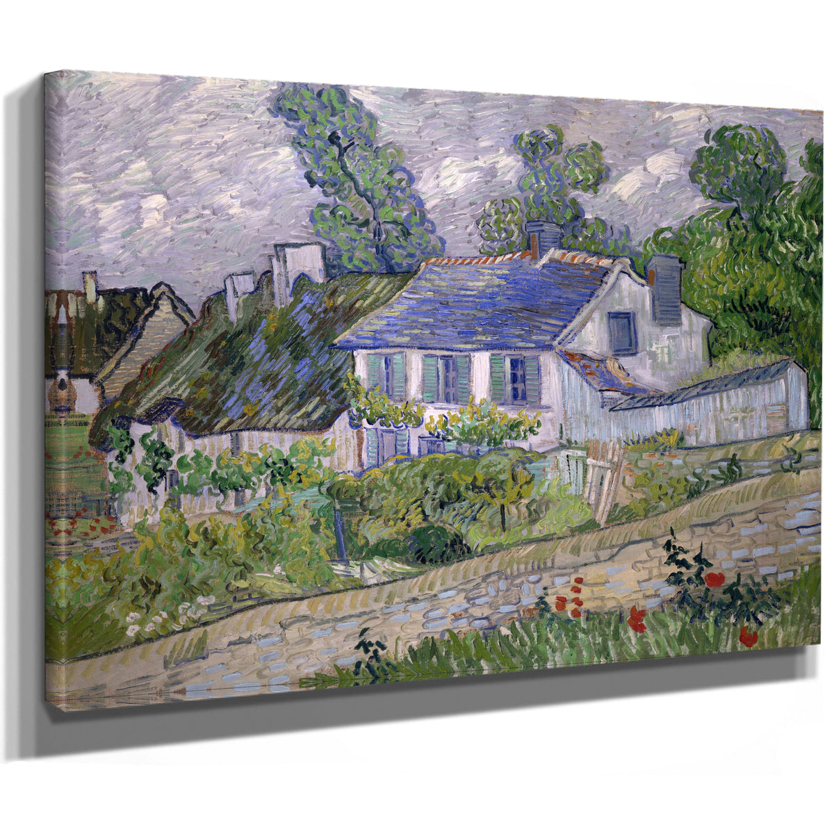 Houses Auvers By Vincent van Gogh