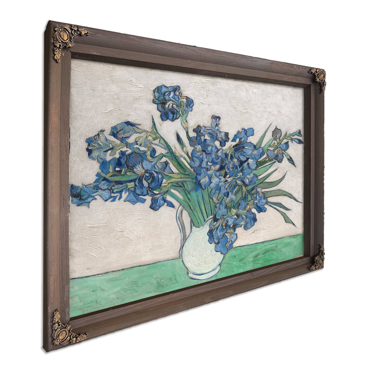 Irises 1890 By Vincent van Gogh
