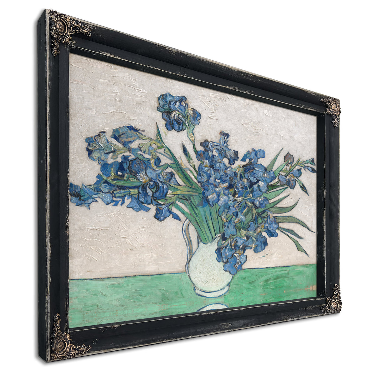 Irises 1890 By Vincent van Gogh