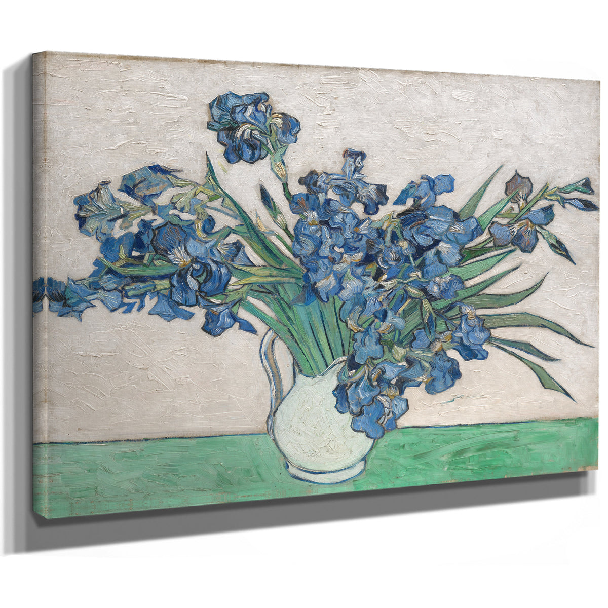 Irises 1890 By Vincent van Gogh
