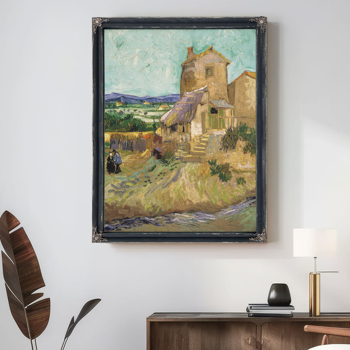 La Maison de la Crau Old Mill 1888 By Vincent van Gogh
