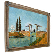 Langlois Bridge Arles 1888 By Vincent van Gogh