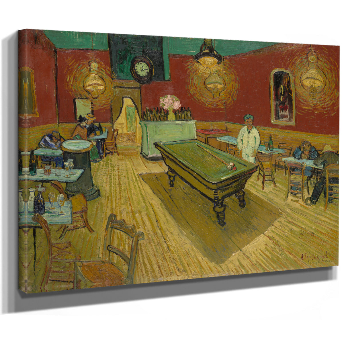 Le Cafe de Nuit Night Cafe 1888 By Vincent van Gogh